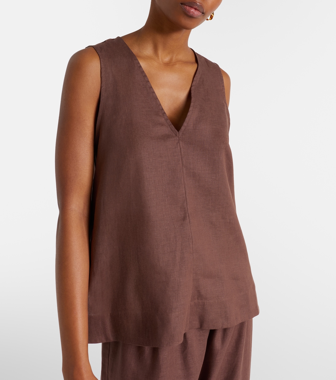 Linen top | Asceno