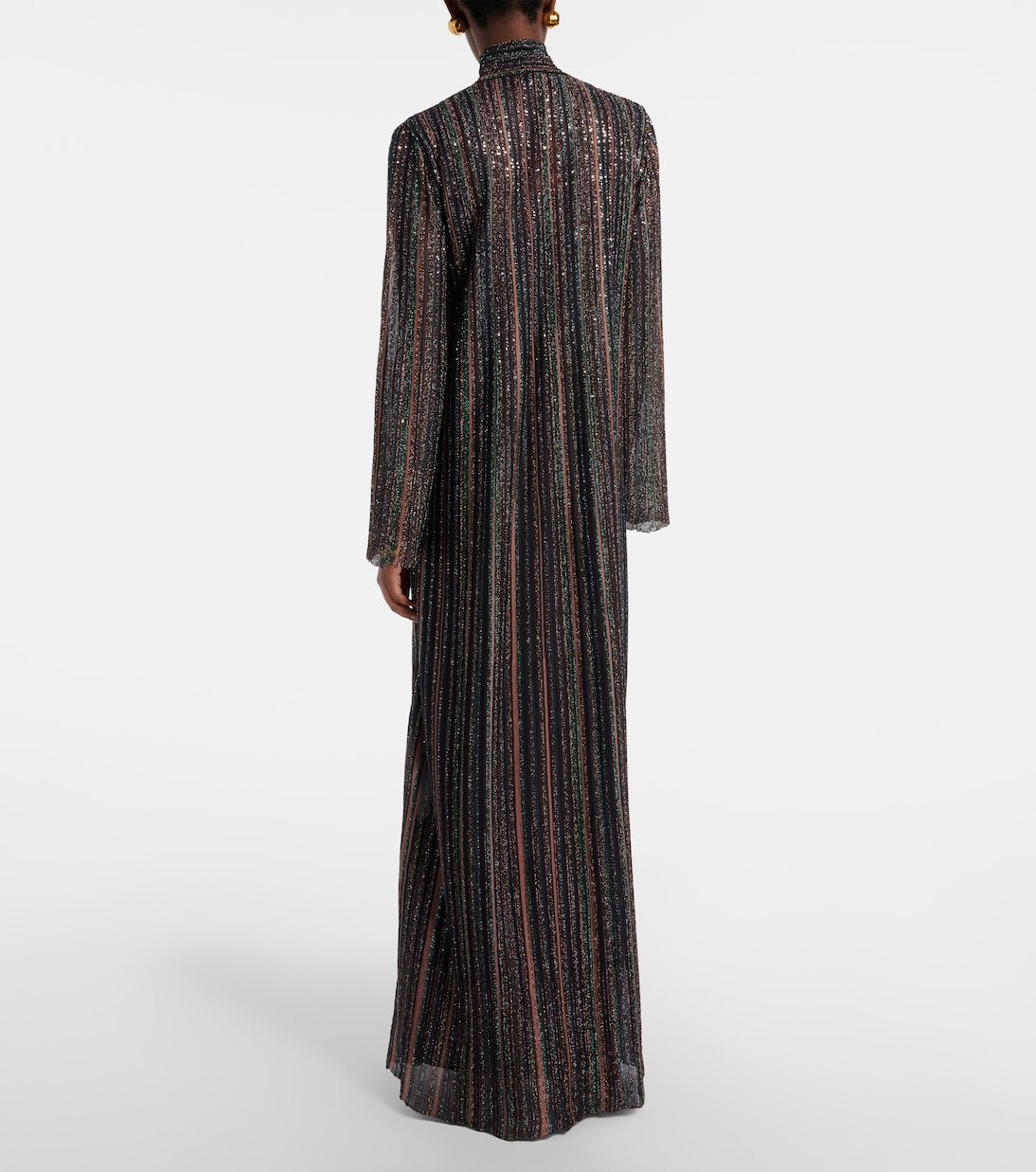 Maxikleid aus Strick mit Pailletten | Missoni