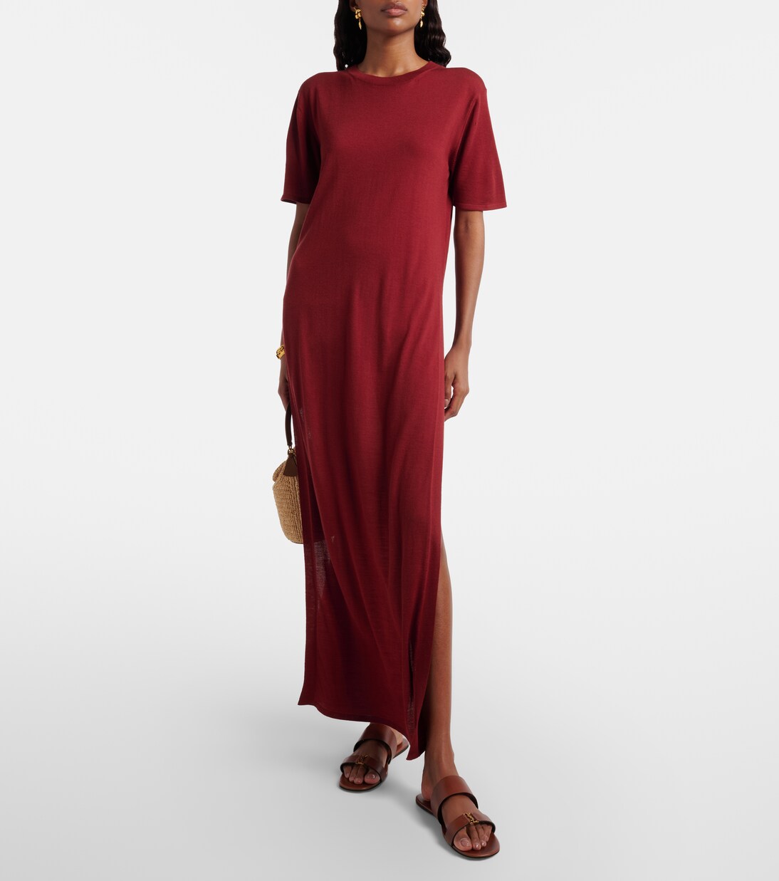 Sandalen Cassandre aus Leder | Saint Laurent