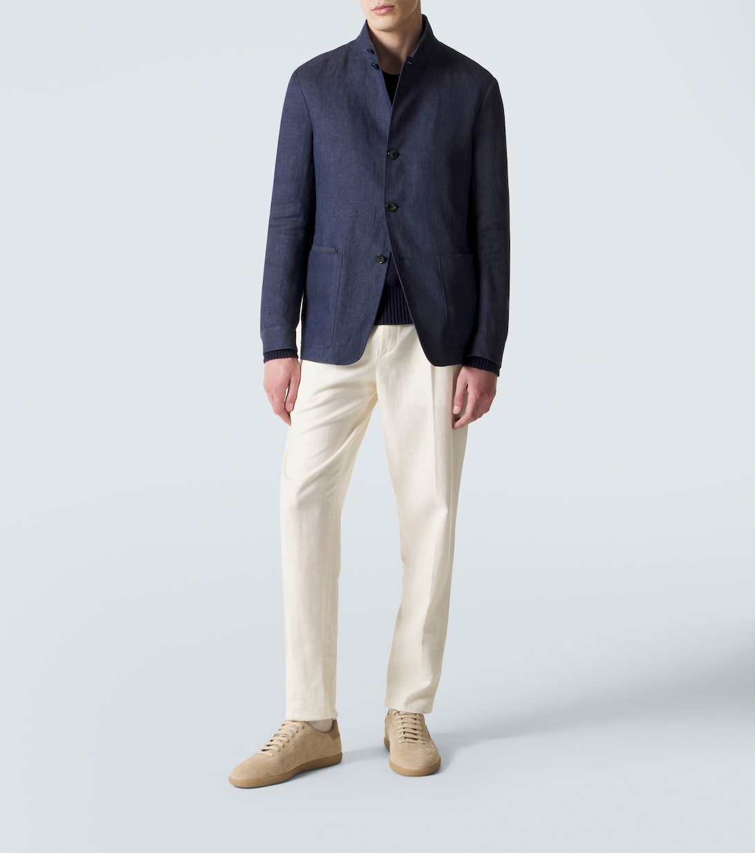 Jacke Il Conte aus Leinen | Zegna