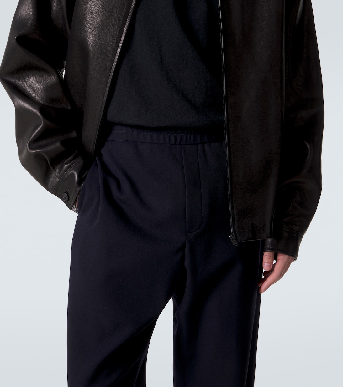 Ari wool wide-leg pants | The Row