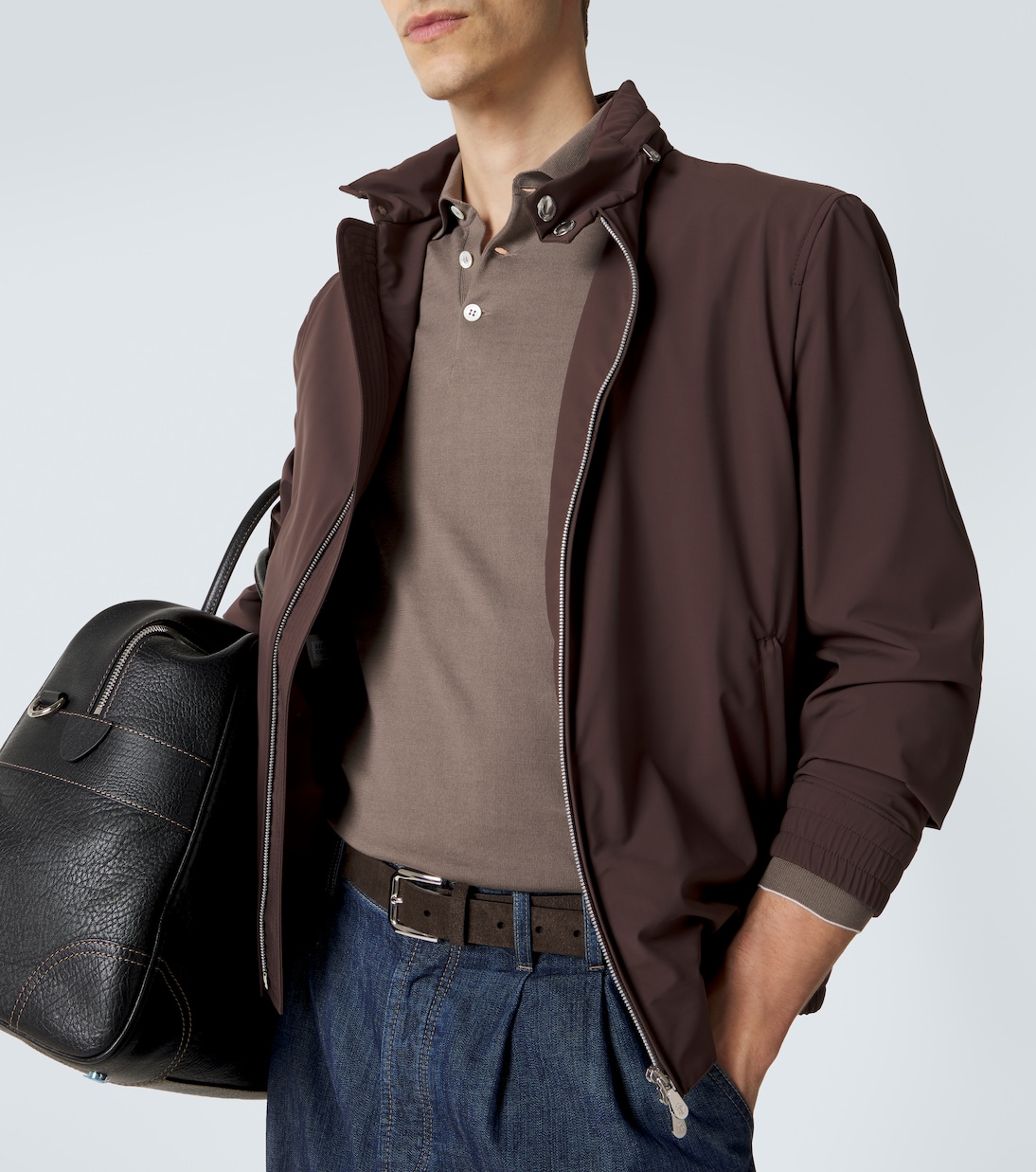 Technical blouson jacket | Brunello Cucinelli