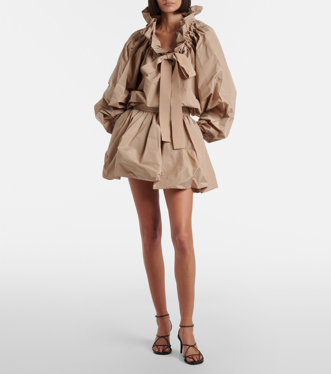 Mini-jupe à fronces | Patou