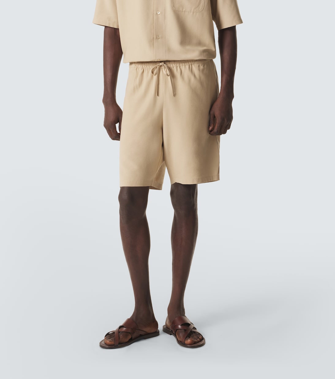 Betul silk shorts | Le Kasha