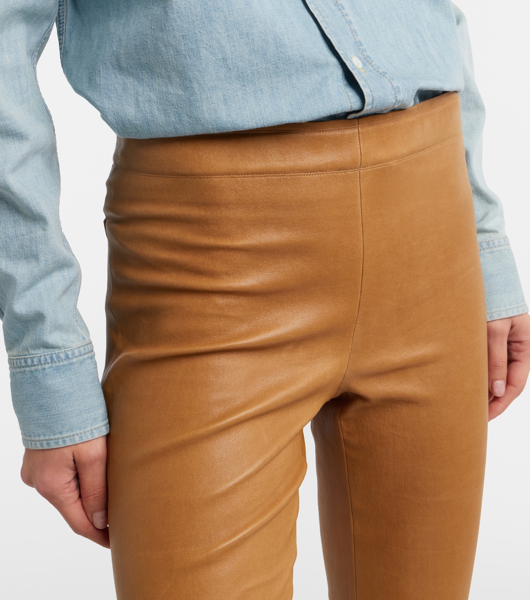 JP Twenty leather slim pants | Stouls