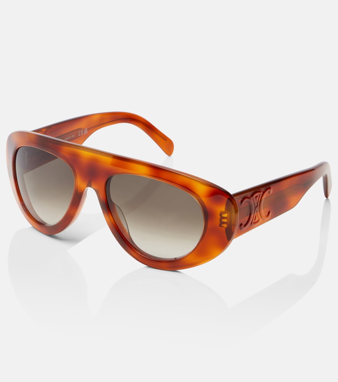 Triomphe Stamp aviator sunglasses | Celine Eyewear