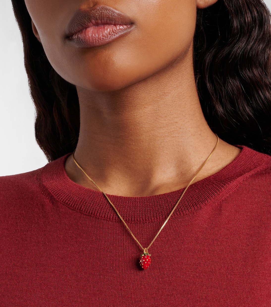 Collier Strawberry | Saint Laurent