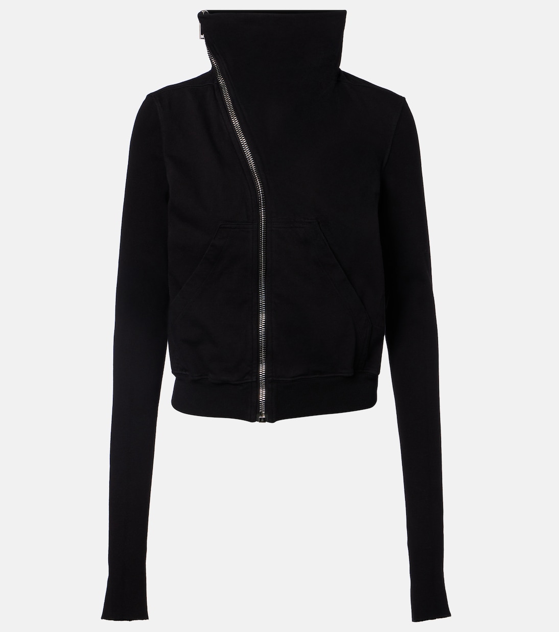 Belted cotton jersey sweatshirt | Rick Owens