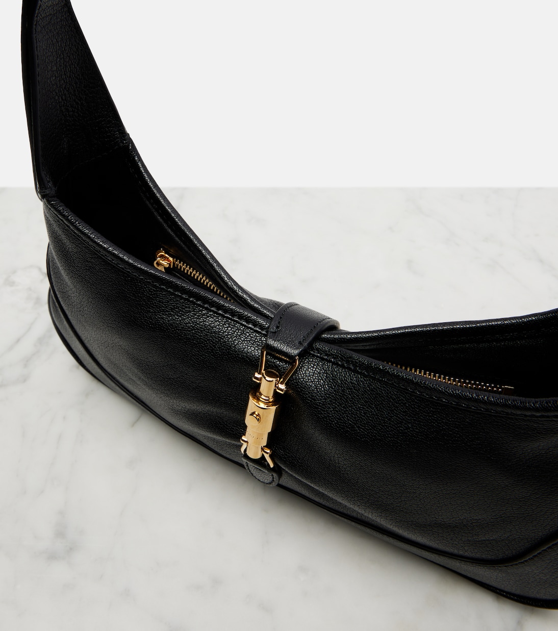 Jackie Slim Small leather shoulder bag | Gucci