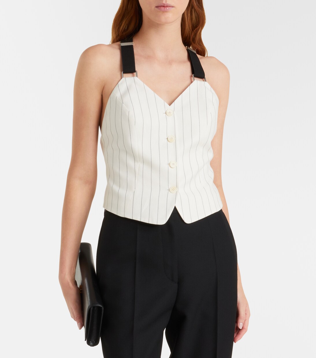 Top bustier Donnella in misto cotone | Ralph Lauren Collection