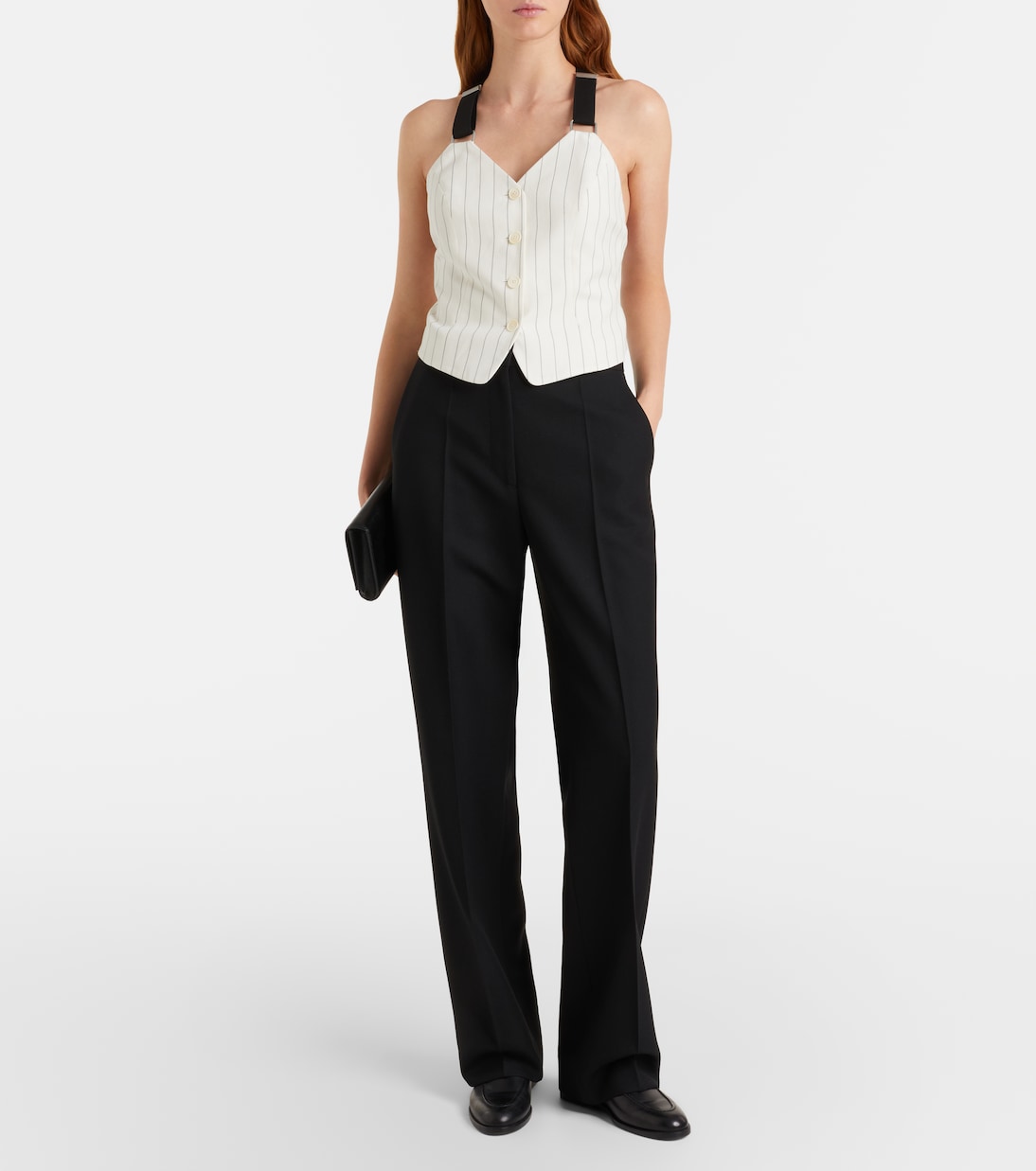 Top bustier Donnella in misto cotone | Ralph Lauren Collection