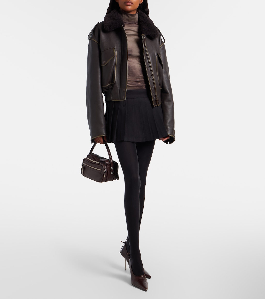 High-rise tights | Maison Margiela