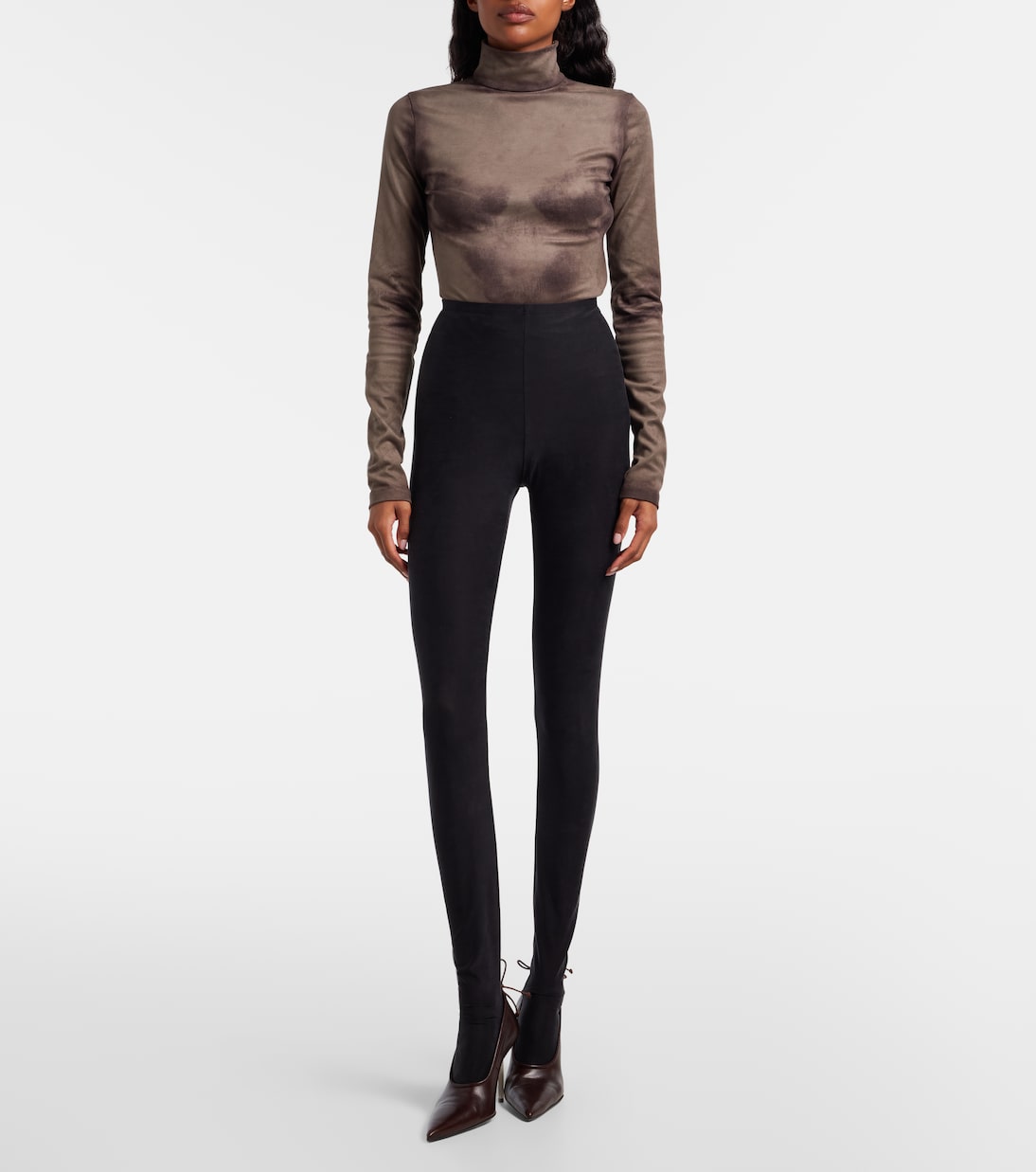 High-rise tights | Maison Margiela