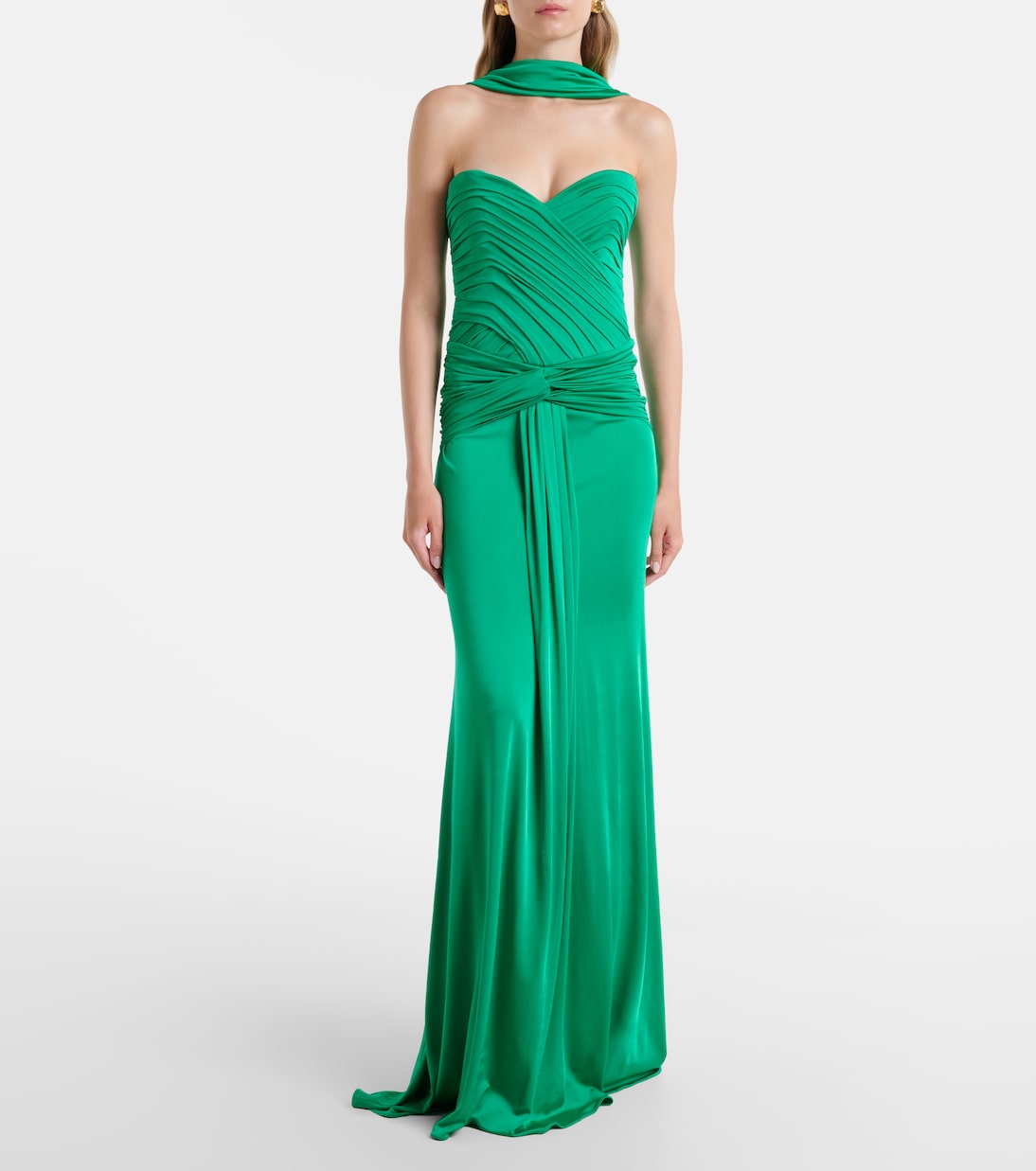 Geraffte Robe | The New Arrivals Ilkyaz Ozel