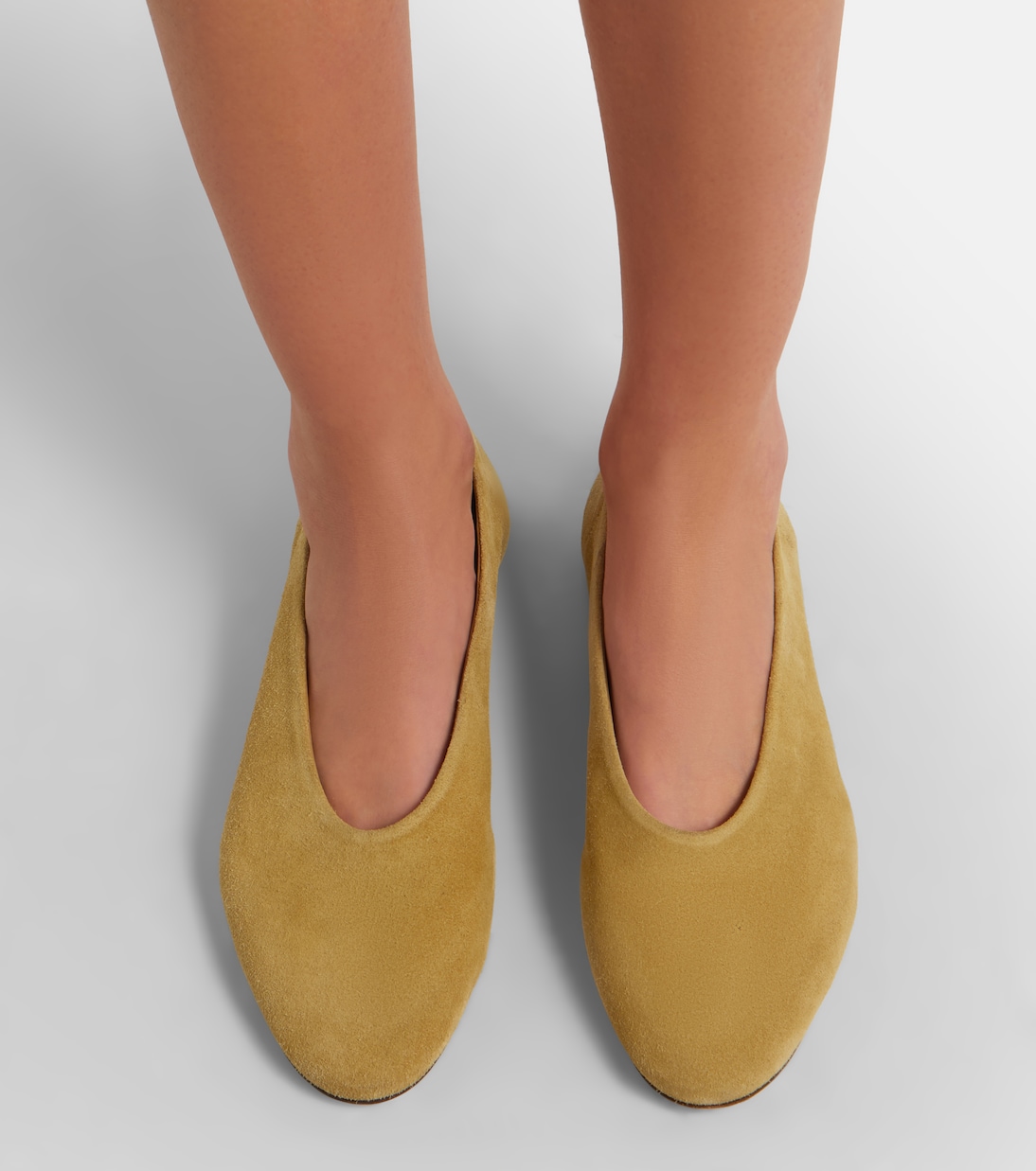 Ballerine in suede | Toteme