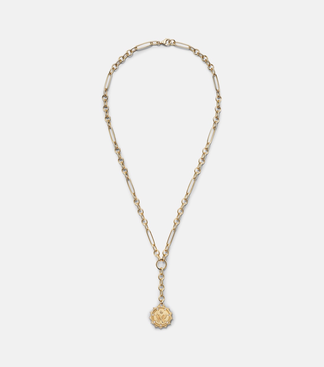 Halskette Reverie Small aus 18kt Gelbgold mit Diamanten | FoundRae