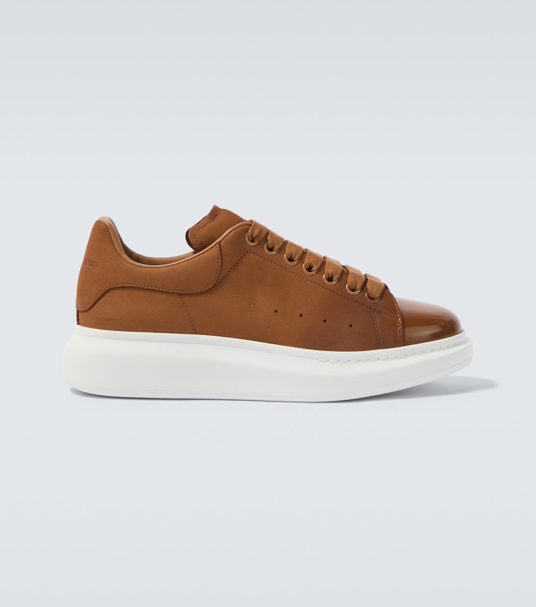 Oversized leather sneakers | McQueen