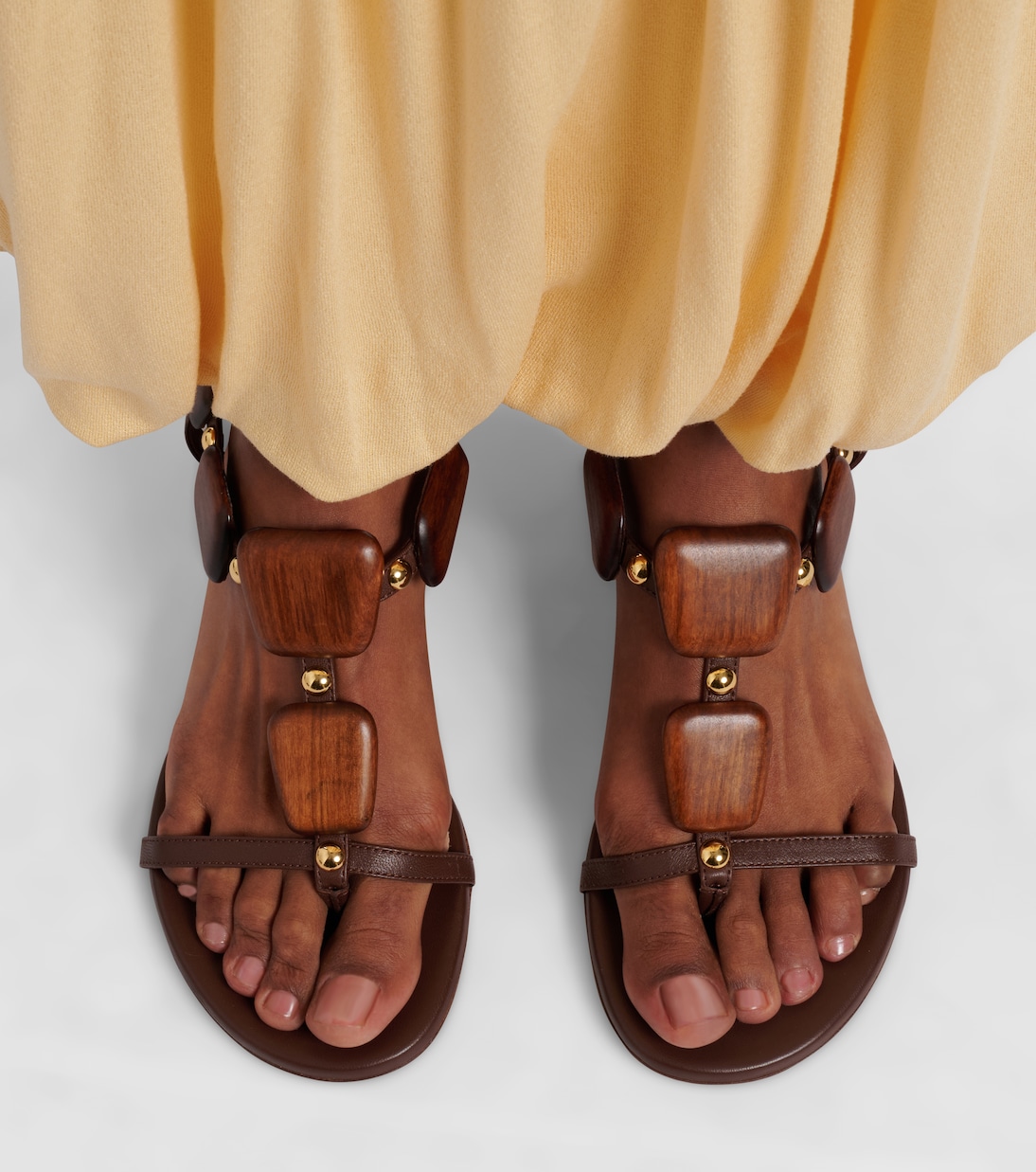 Embellished leather sandals | Gianvito Rossi