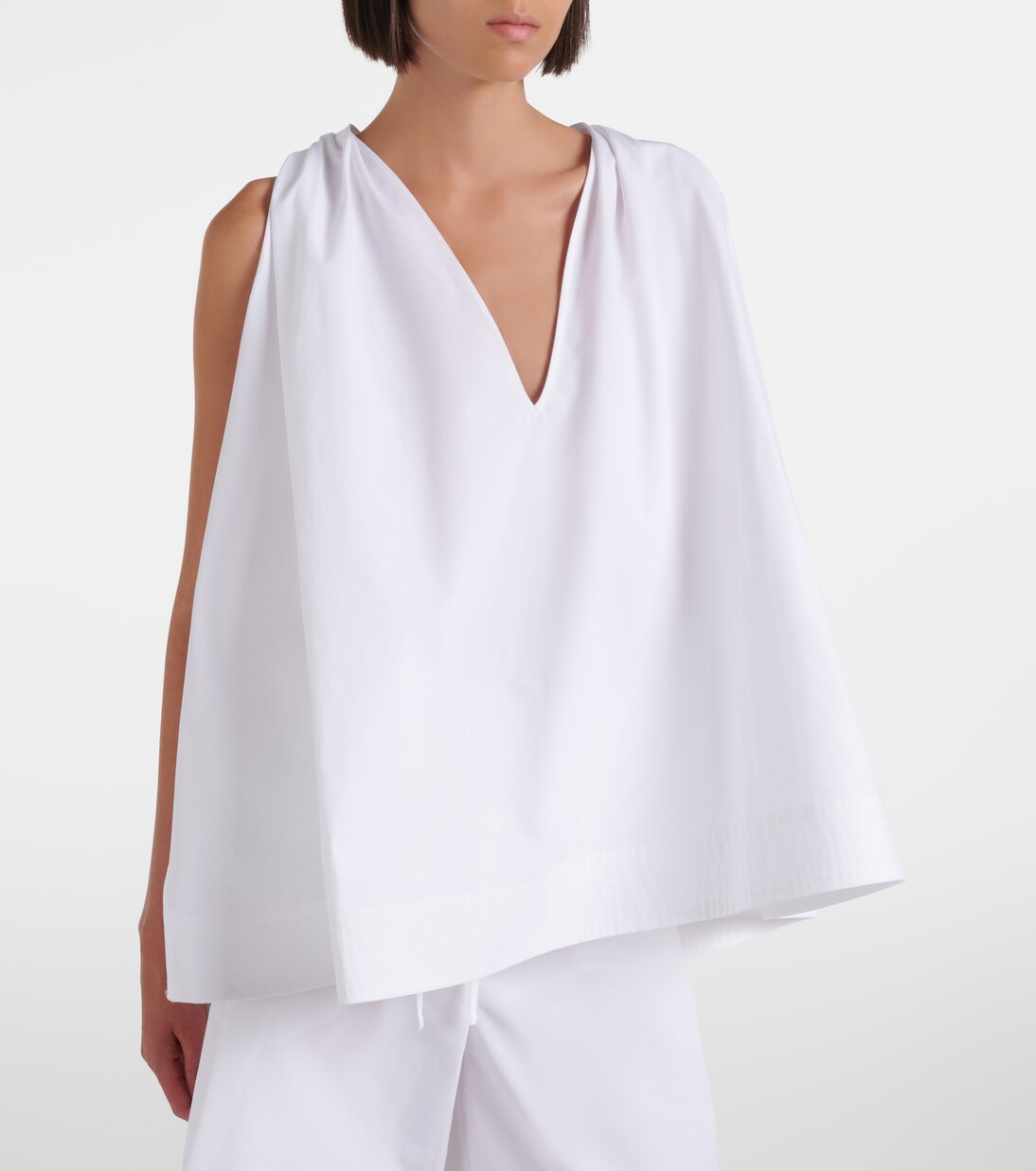 Norma cotton poplin top | Jacquemus
