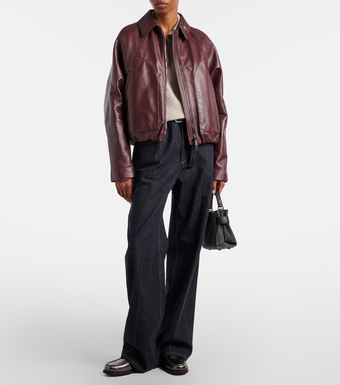 Leather jacket | Brunello Cucinelli
