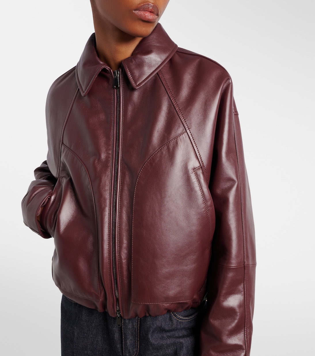 Leather jacket | Brunello Cucinelli