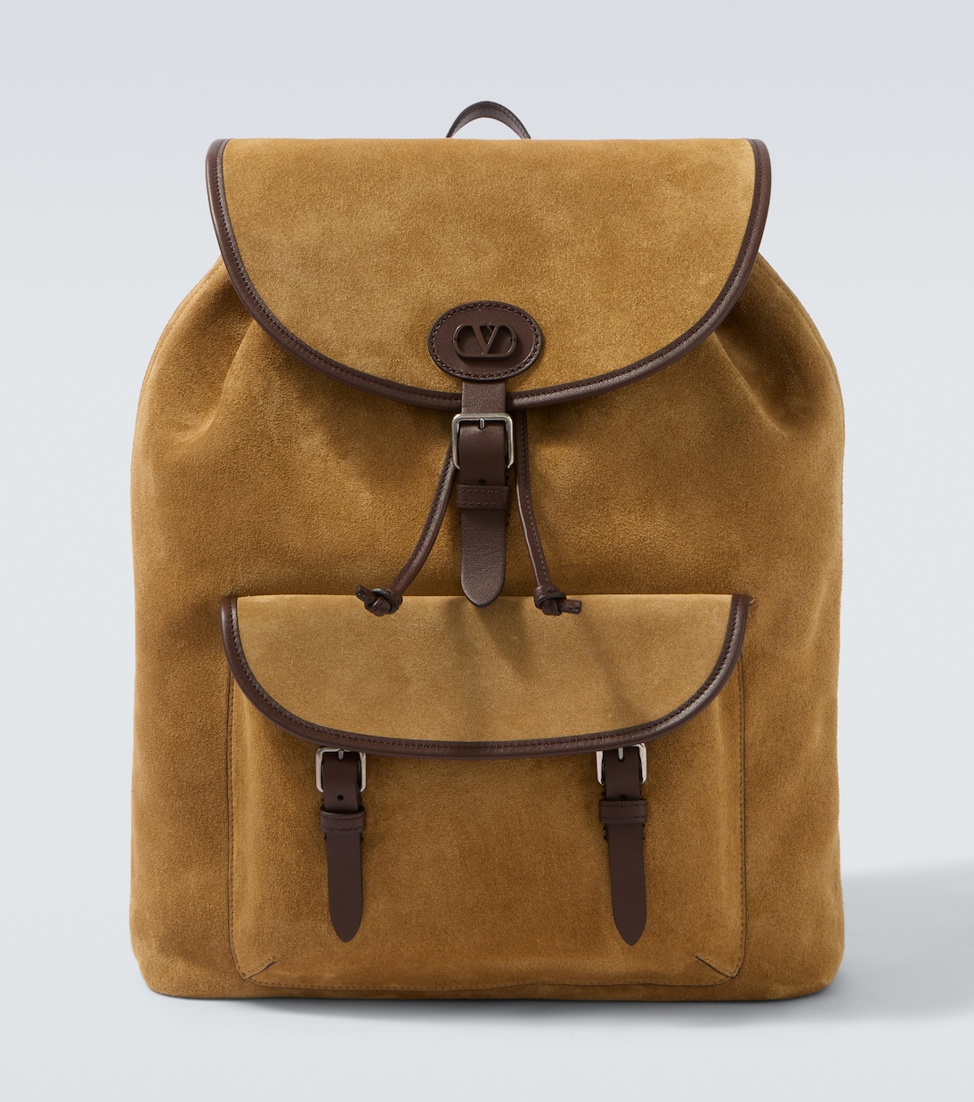VLogo suede backpack | Valentino Garavani