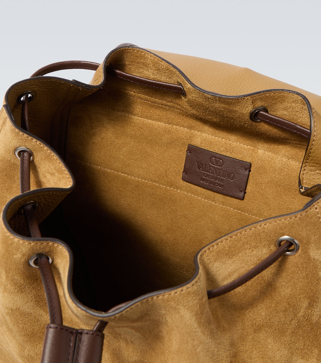 VLogo suede backpack | Valentino Garavani