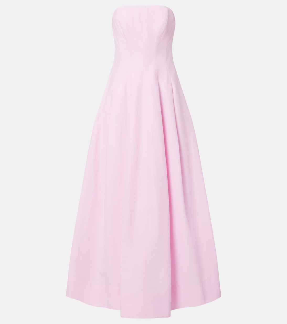 Avril cotton-blend bustier gown | Simkhai