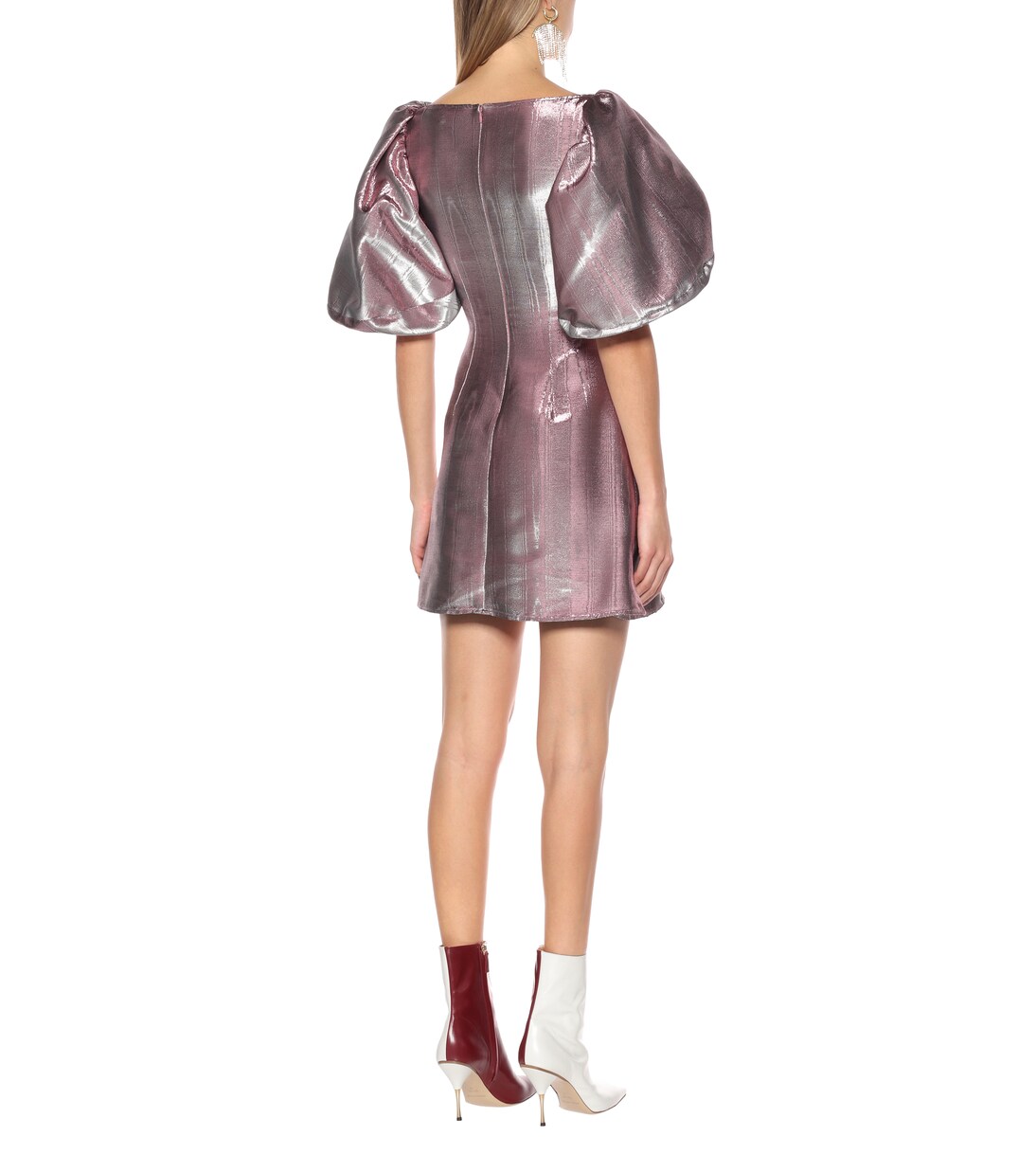 Lady D'arbanville metallic minidress | ELLERY