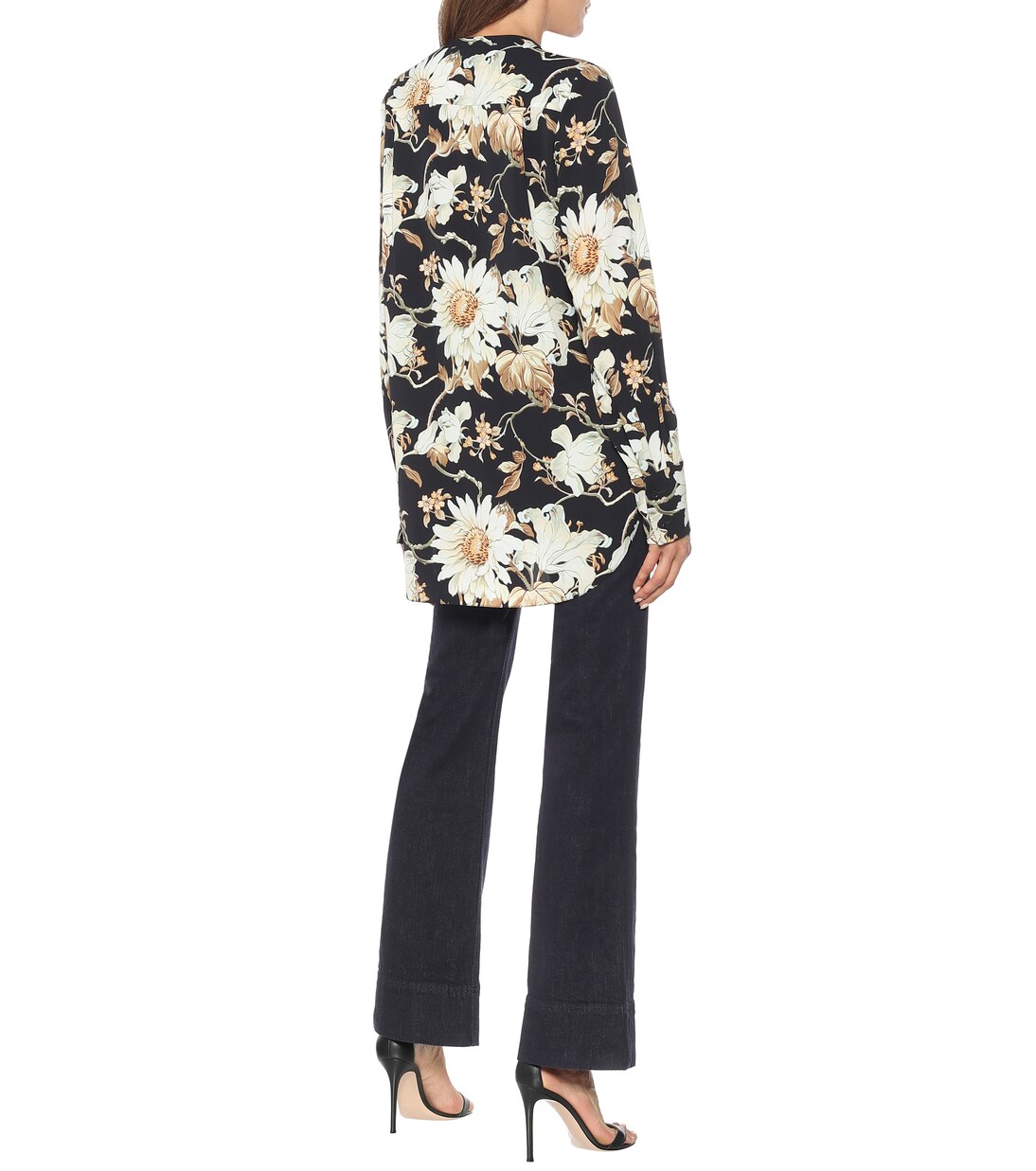 Chemise imprimée à fleurs | Oscar de la Renta