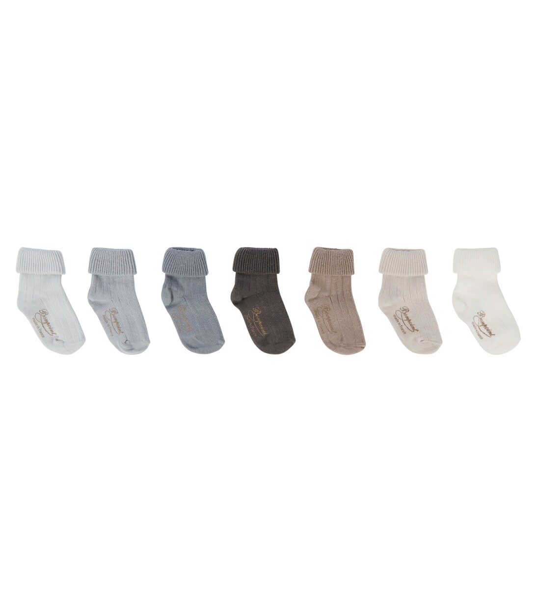 Baby set of 7 cotton-blend socks | Bonpoint