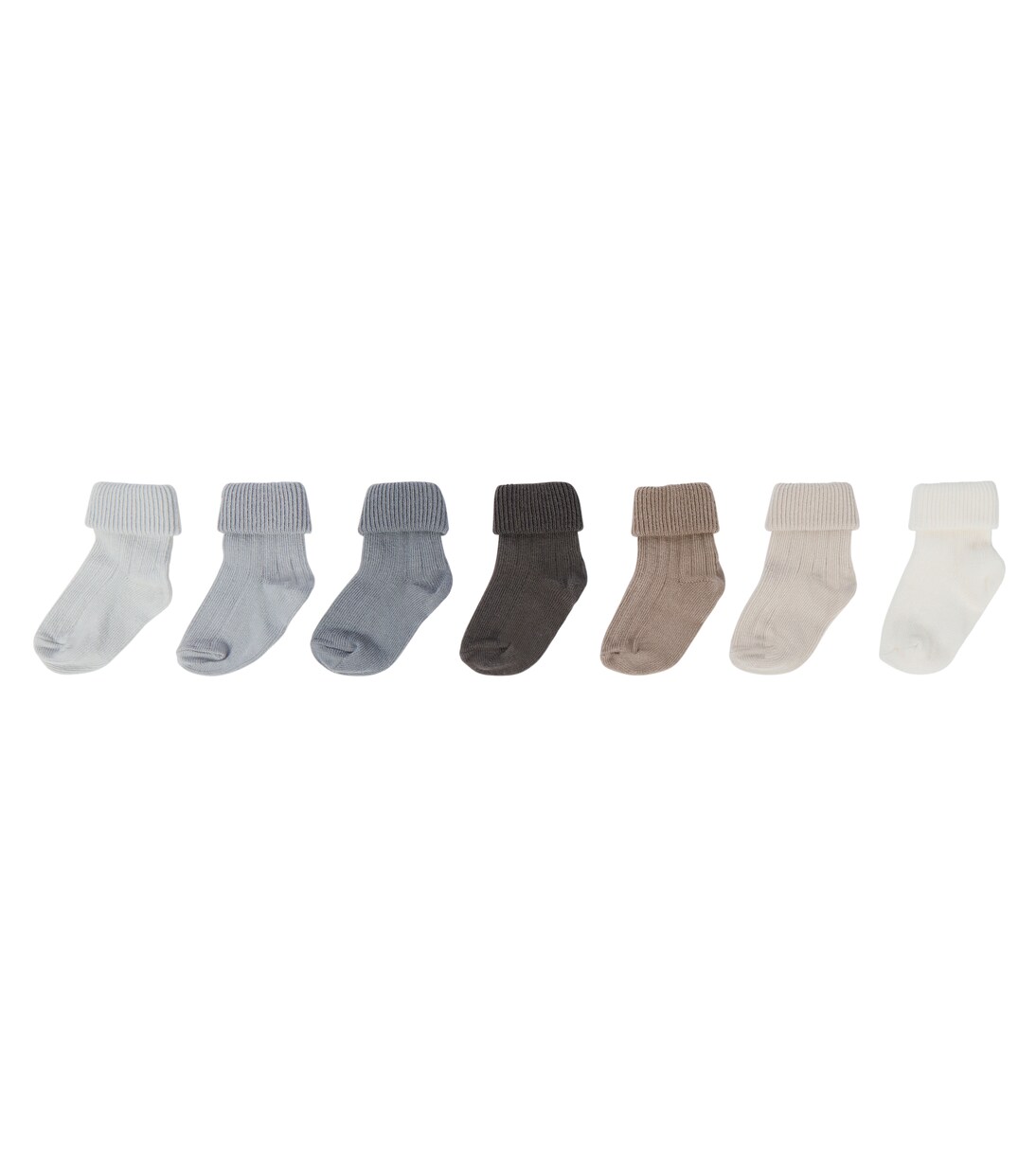 Baby set of 7 cotton-blend socks | Bonpoint