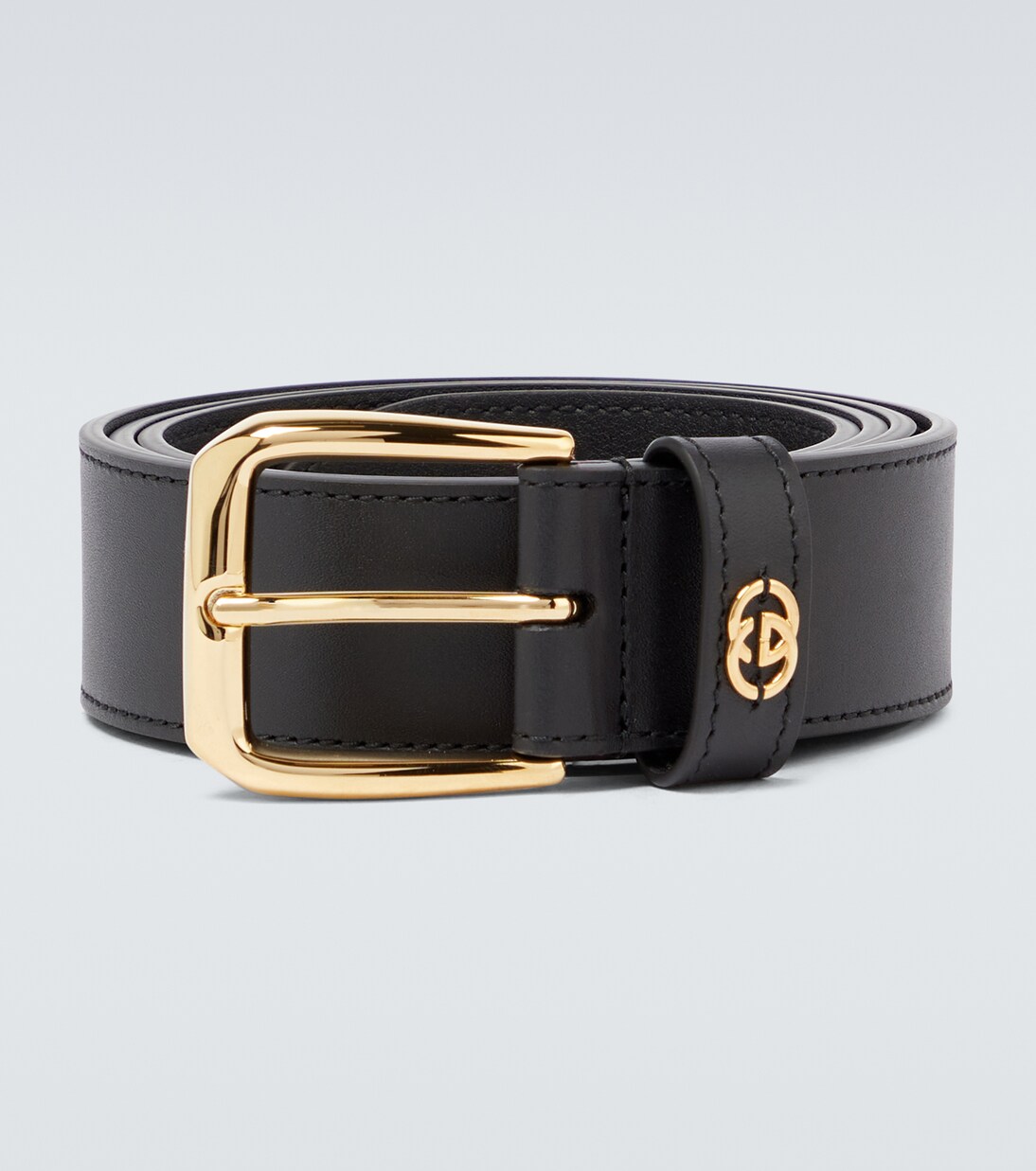 Interlocking G leather belt | Gucci