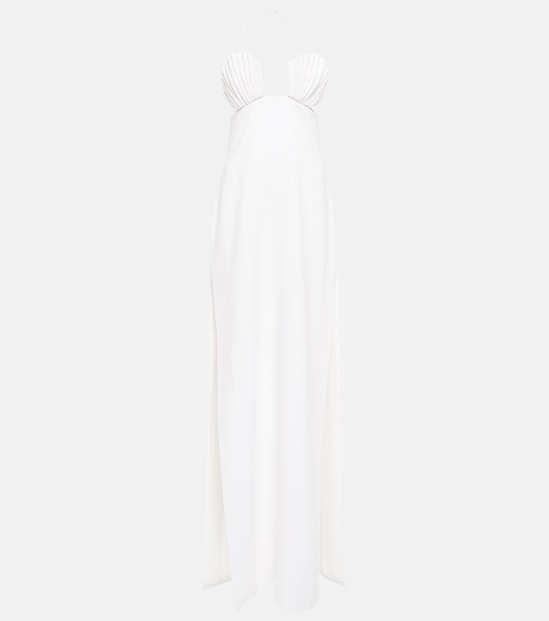 Robe longue en crêpe | Mônot