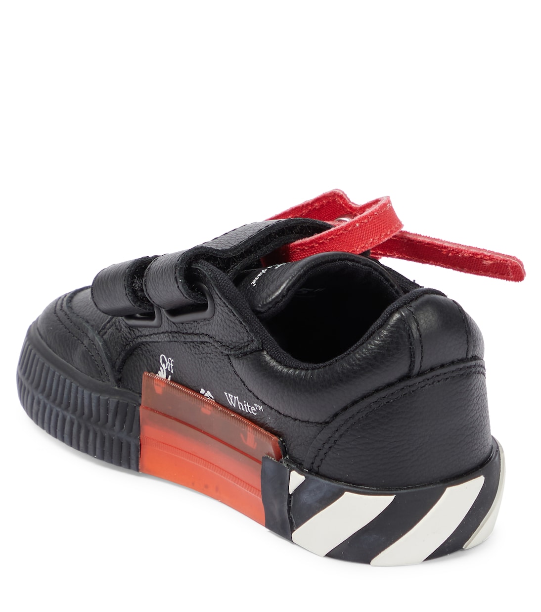 Low Vulcanized leather sneakers | Off-White Kids