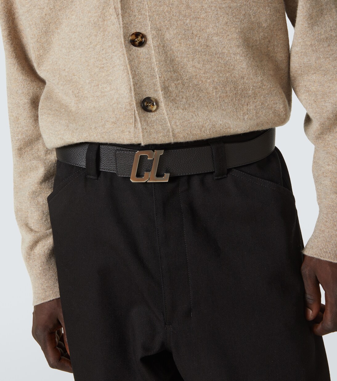 Wendbarer Gürtel CL aus Leder | Christian Louboutin