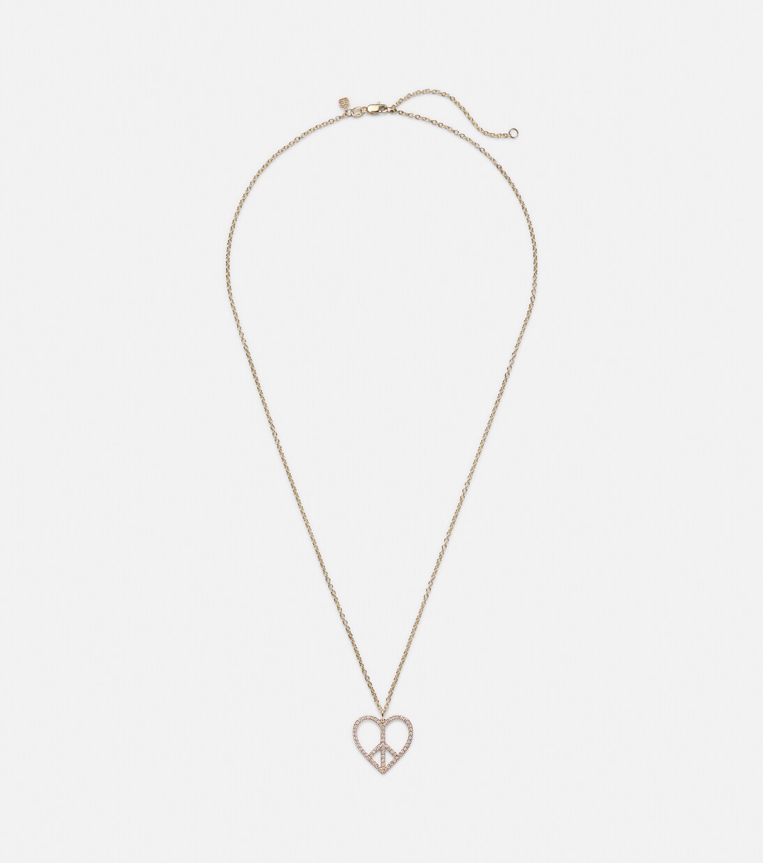 14kt gold necklace with diamonds | Sydney Evan
