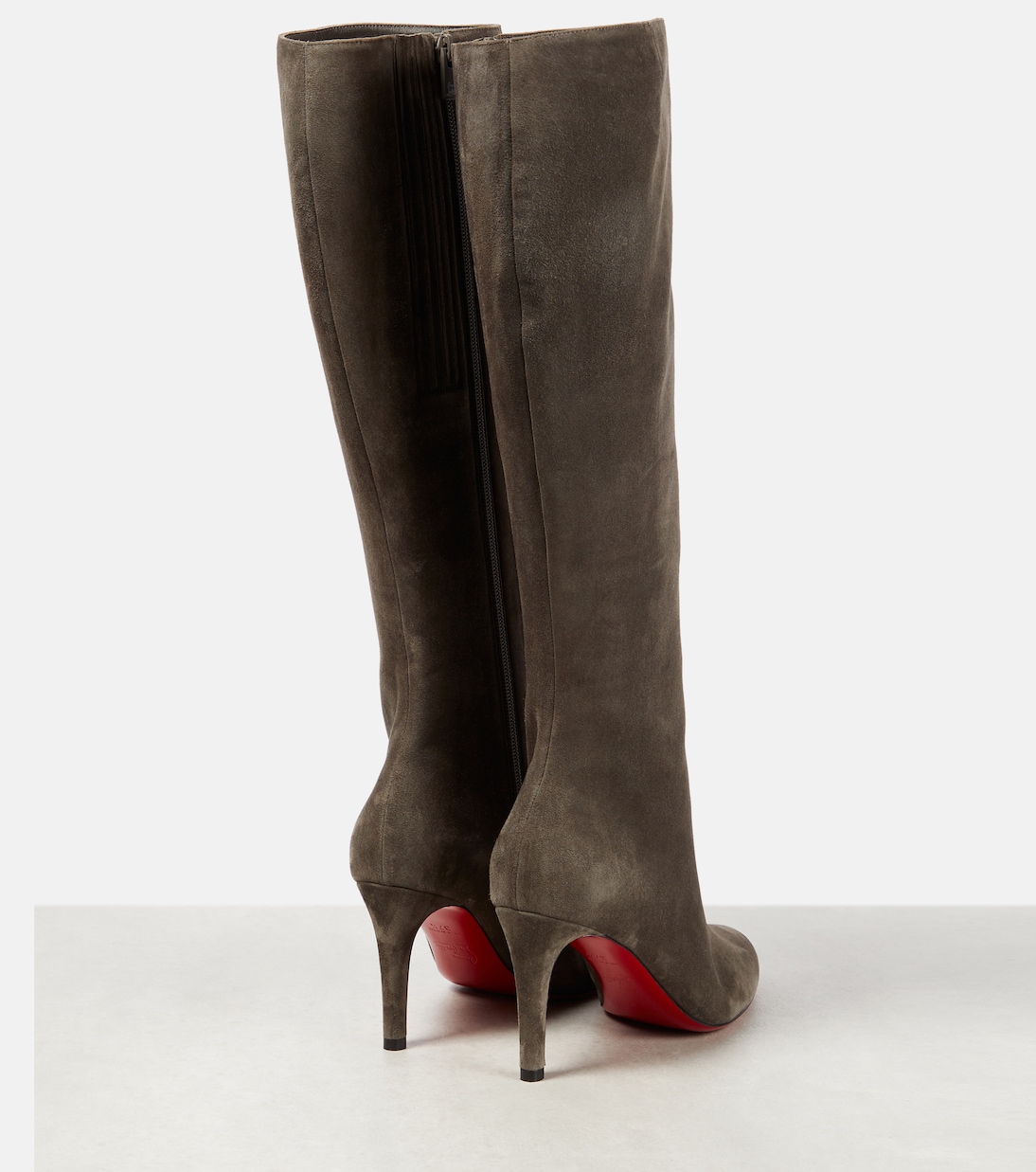 Stiefel Pumppie Botta aus Veloursleder | Christian Louboutin
