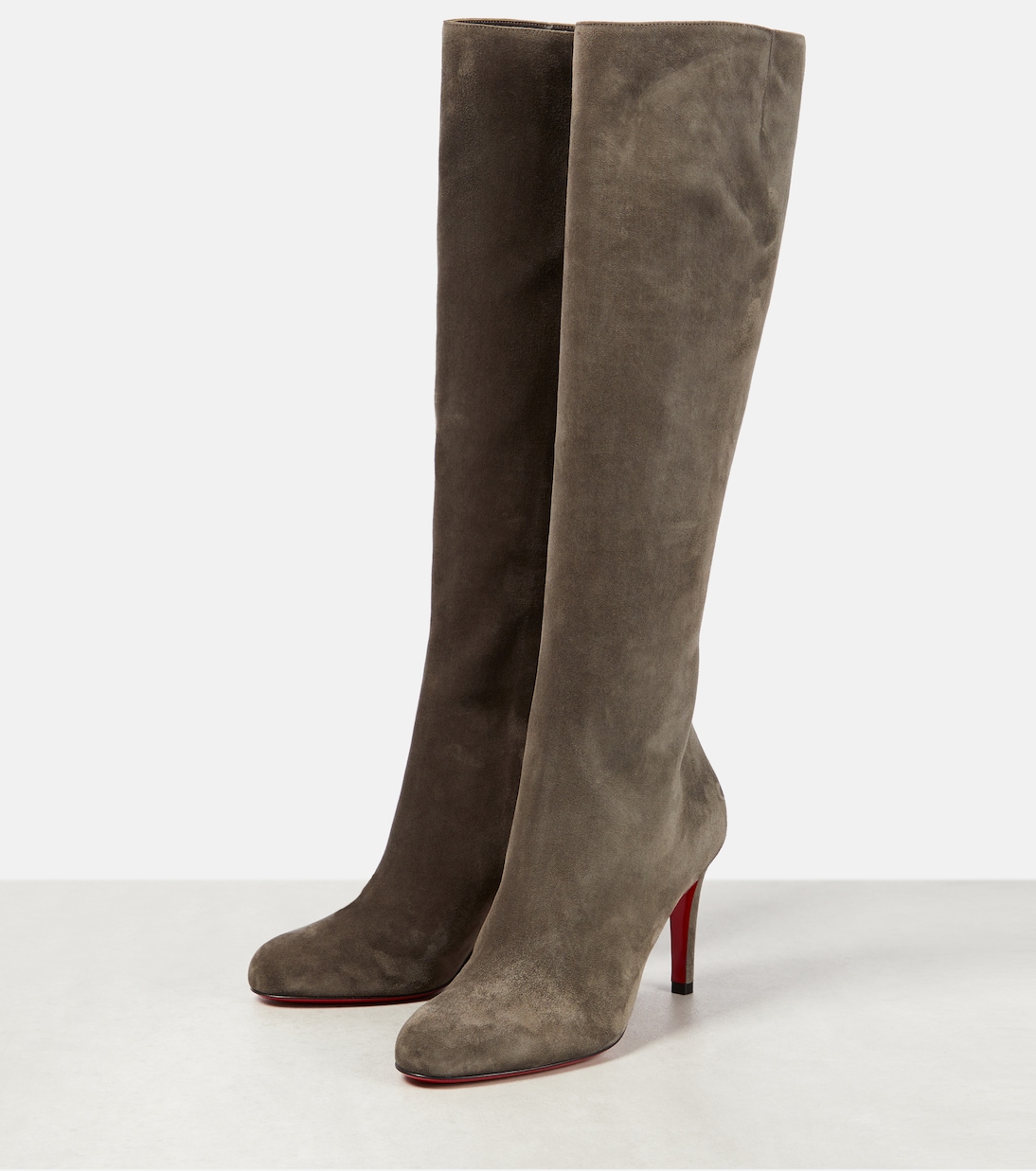 Stiefel Pumppie Botta aus Veloursleder | Christian Louboutin