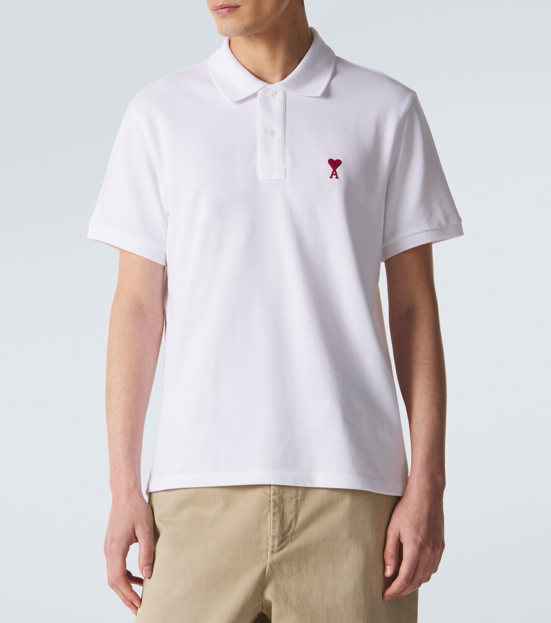 Polohemd Ami de Cœur aus Baumwoll-Piqué | Ami Paris