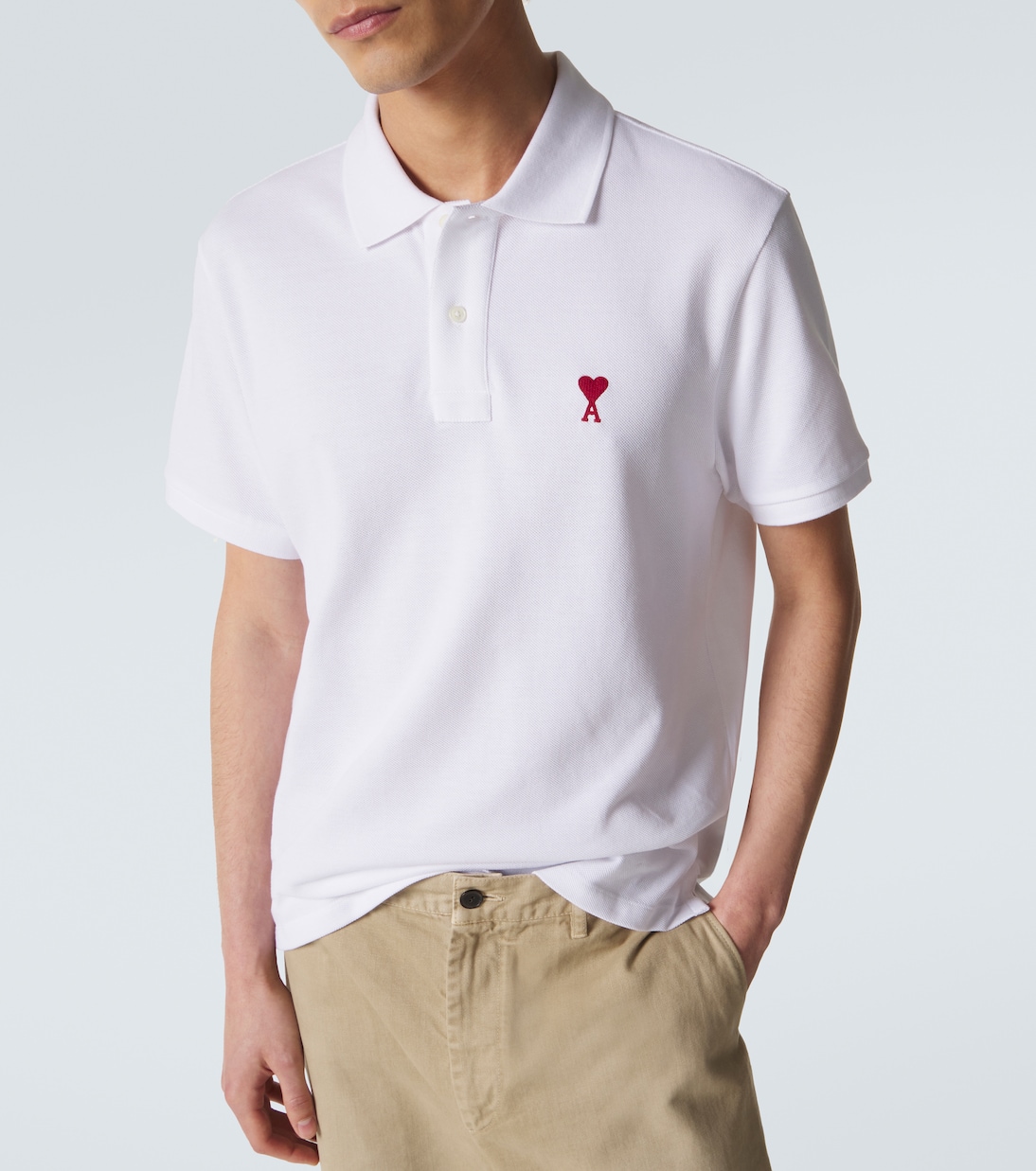 Polohemd Ami de Cœur aus Baumwoll-Piqué | Ami Paris