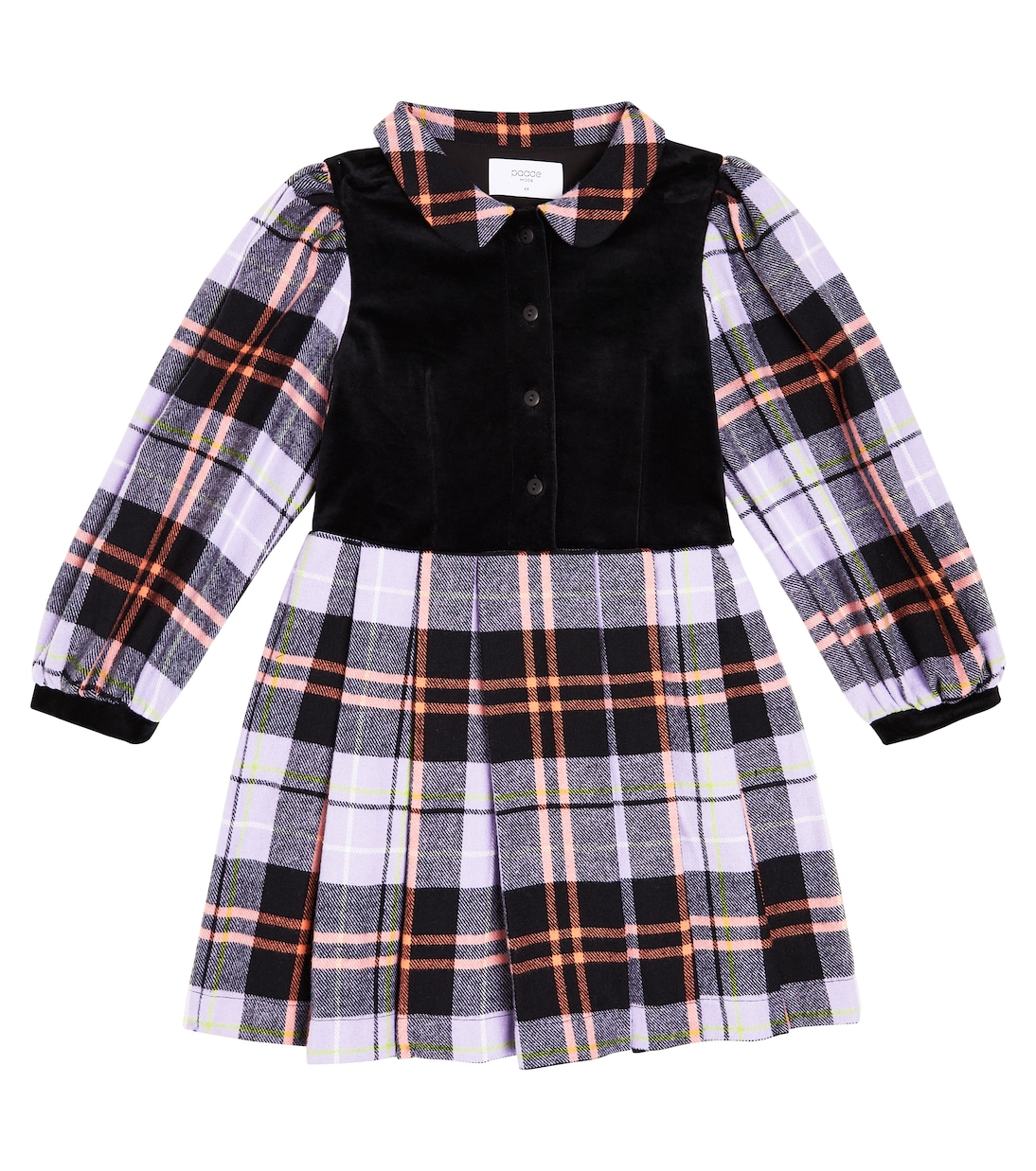 Checked cotton dress | Paade Mode