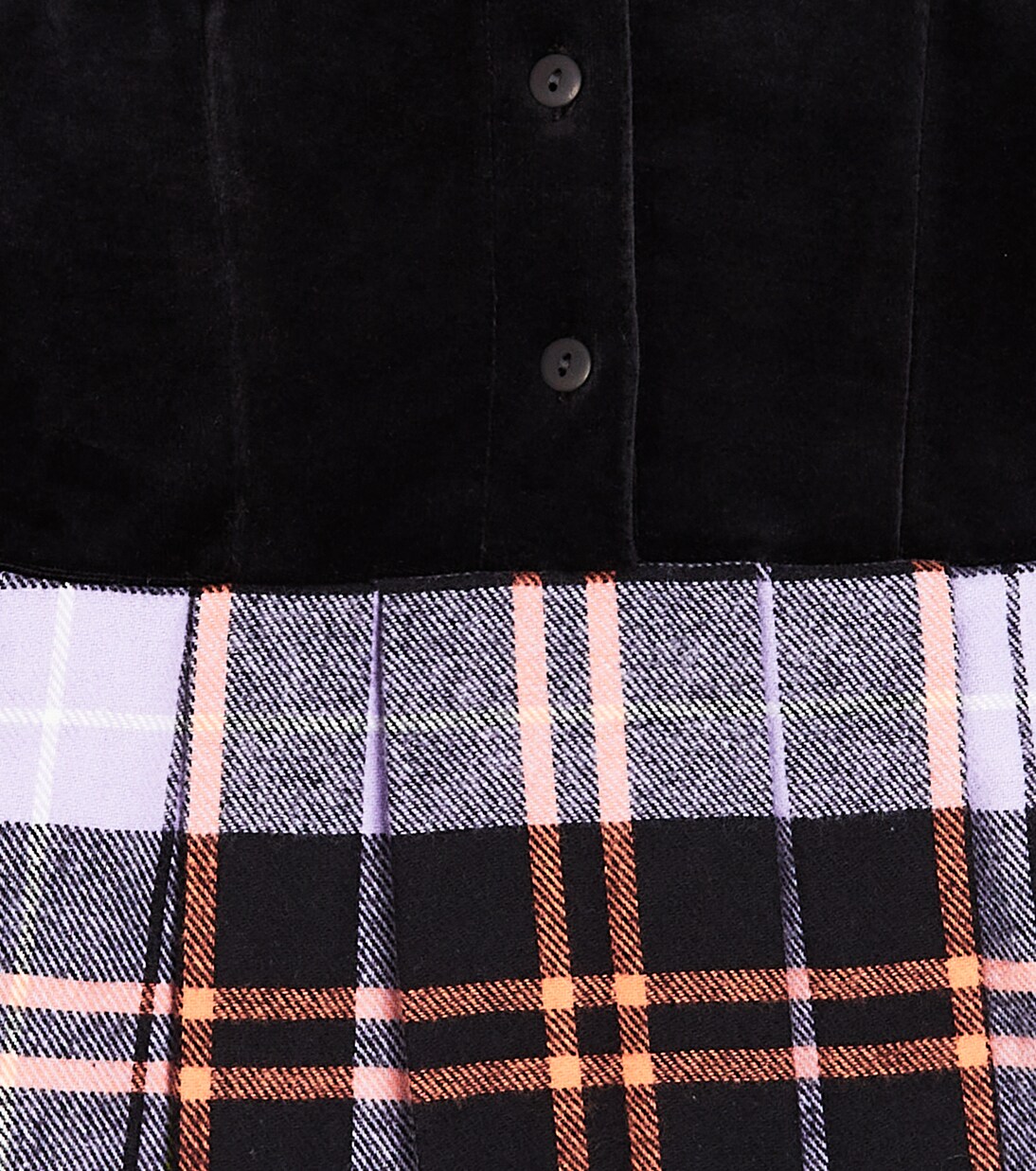 Checked cotton dress | Paade Mode