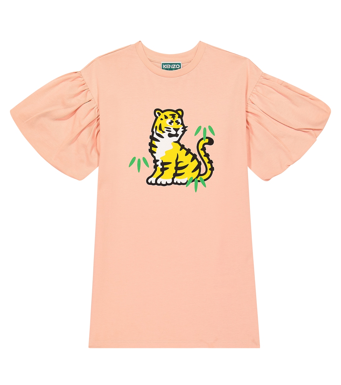 Printed cotton dress | Kenzo Kids