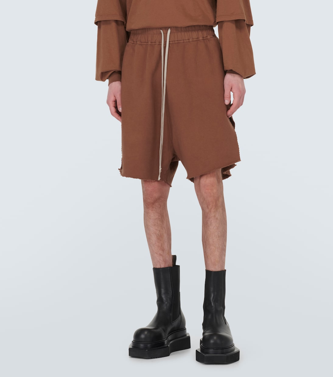 Shorts aus Baumwoll-Jersey | Rick Owens