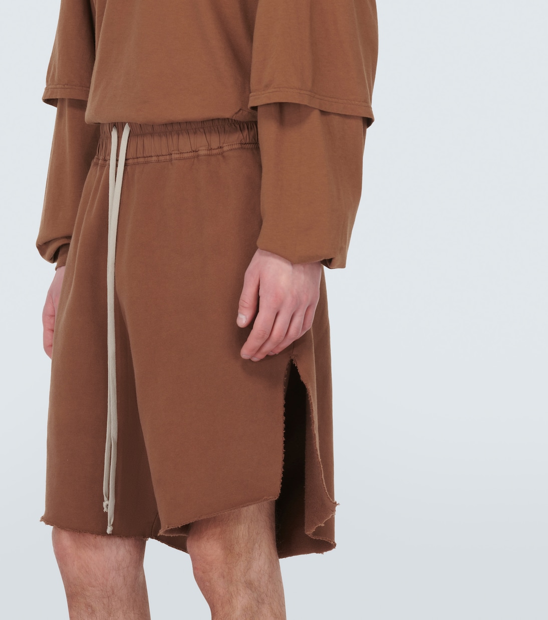 Shorts aus Baumwoll-Jersey | Rick Owens