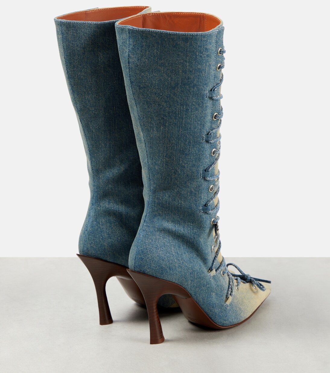 Stiefel Bitten aus Denim | Acne Studios
