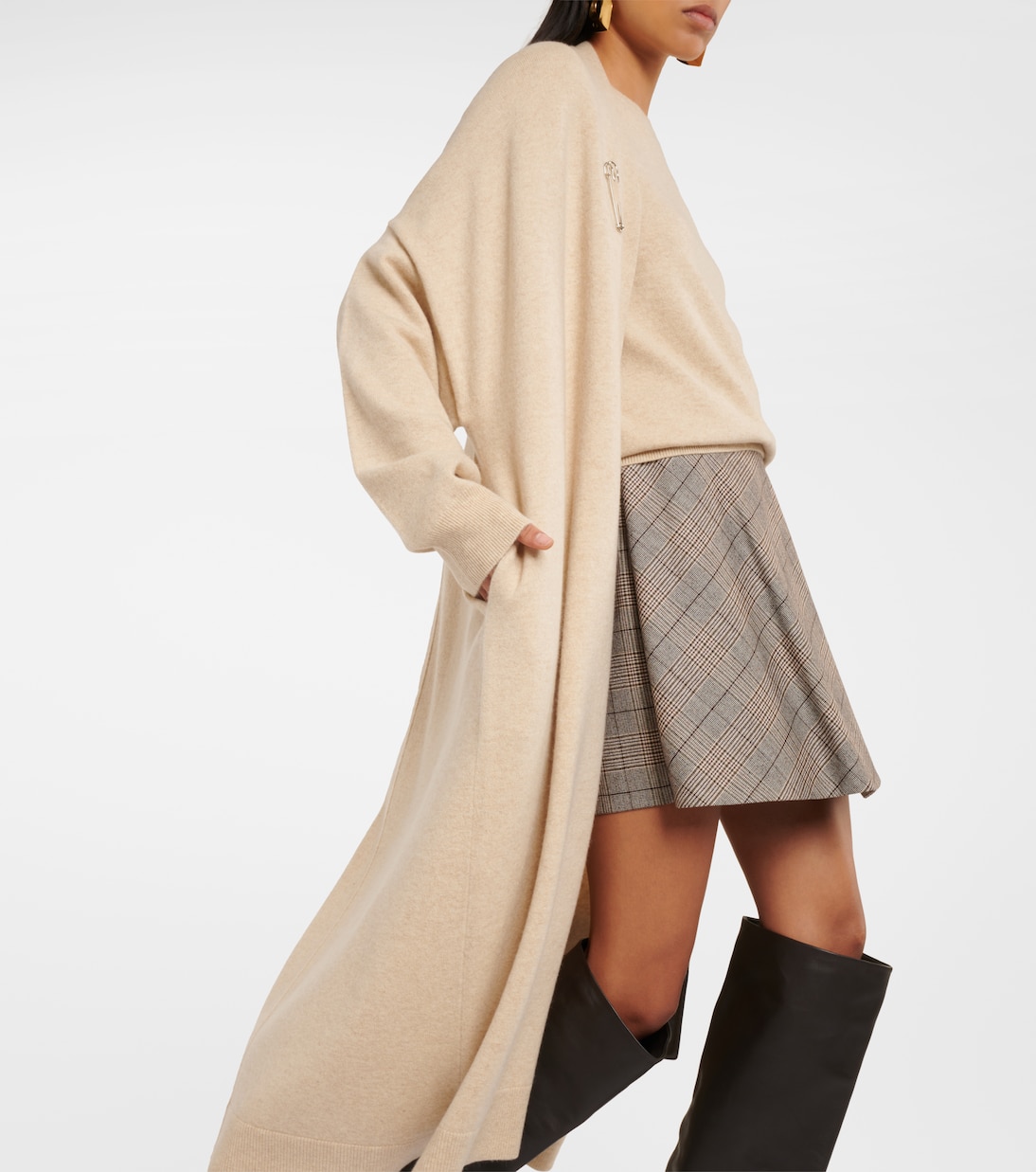 Koto oversized cashmere-blend cardigan | Extreme Cashmere