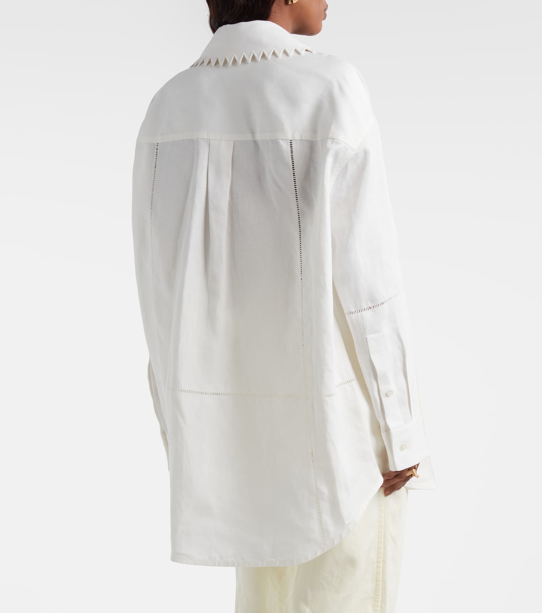 Camisa oversized de lino | Bottega Veneta