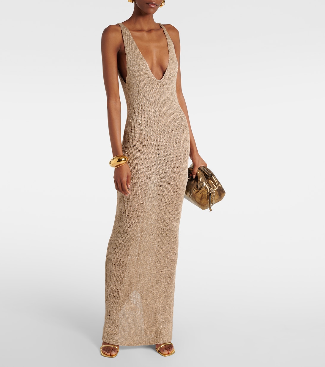 Maxikleid Sunny aus Häkelstrick | Bananhot